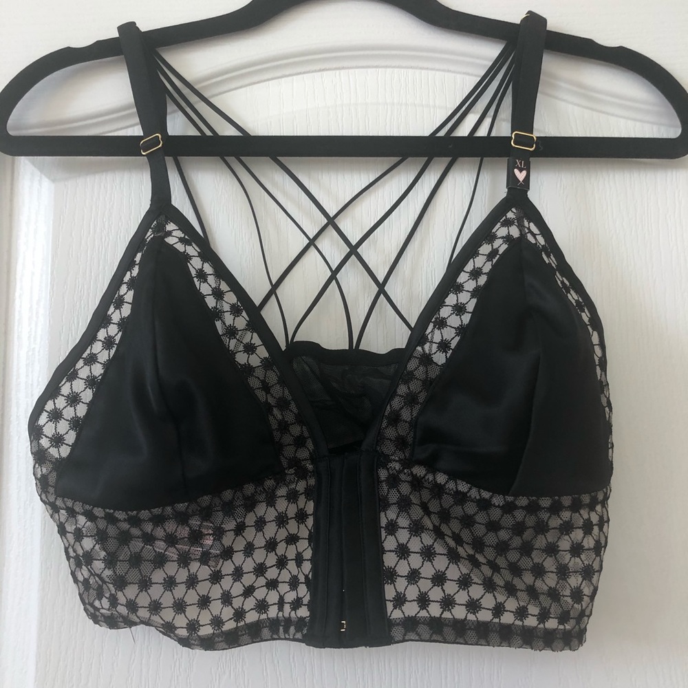 Bralette lace satin bras